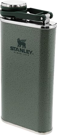 Термос Stanley Classic Wide Mouth 236ml з кришкою Never-Lose - нержавіюча сталь, широка горловина, BPA-Free, Hammertone Green