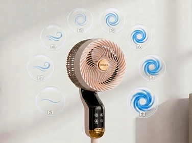 Підлоговий вентилятор Vexos Aura-x30 Air, бежевий