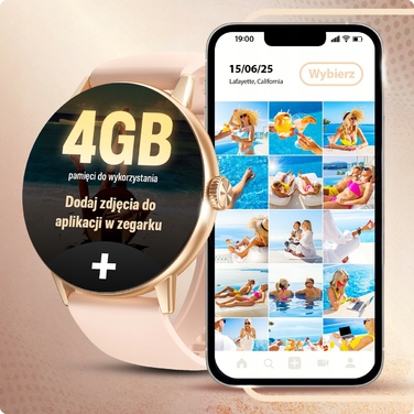 Смарт-годинник JG Smart M5 ROYAL AI для жінок, золотистий