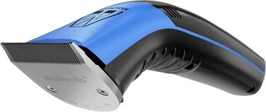 Професійна машинка для стрижки собак Masterclip Showmate II (блакитна), бездротова, акумуляторна, для собак, котів та інших тварин