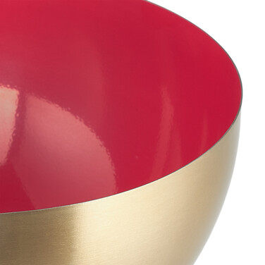 Relaxdays Two-tone stainless steel salad bowl