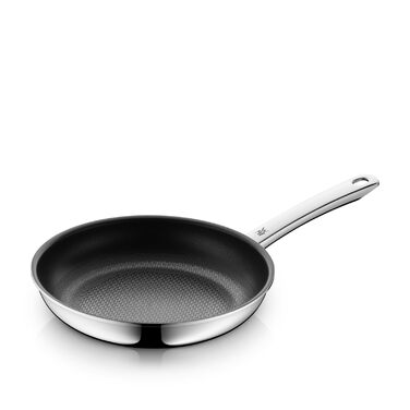 Сковорода WMF Profi Resist 24 см індукційна, для всіх типів плит, антипригарна, нержавіюча сталь, багатошарова, жаростійка