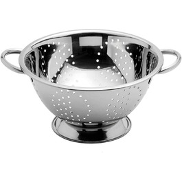 Ніж для приготування їжі Menax - сито для макаронів, овочів та фруктів з нержавіючої сталі, 24 см