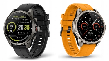 Смарт-годинник JG Smart Apex GPS для чоловіків, чорний