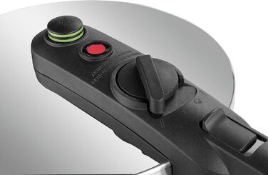 Швидкозварювальна скороварка ZWILLING EcoQuick II, 6 л, Ø 22 см, нержавіюча сталь 18/10, для всіх типів плит, індукція