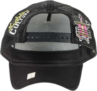 Кепка New Era Miami Heat NBA регульована бейсболка Snapback Trucker 9Forty чорна