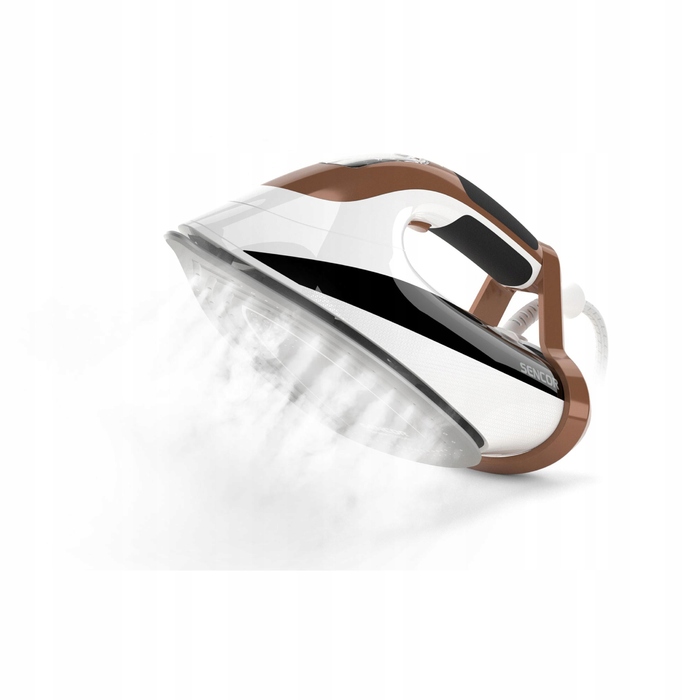 Парова праска Sencor SSI 8400BZ з керамічною підошвою, 2800 Вт, 195 г/хв, система Drip-stop