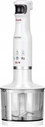 Погружний блендер MPM MBL-28 500 Вт, білий