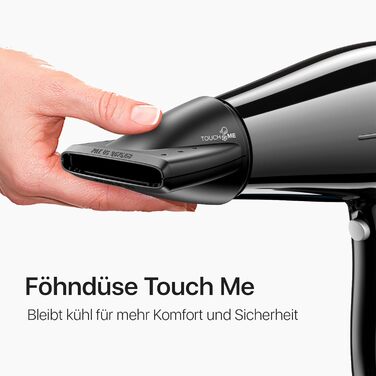 Професійний фен Valera Swiss Silent Jet 8500 Ultrablack: 2000W, 6 температур, іонізація, супер-зручний кабель