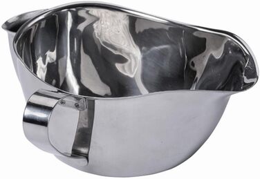 GSD Kitchen Appliances Fat Separating Saucepan, Stainless Steel, Silver, 17.5 cm