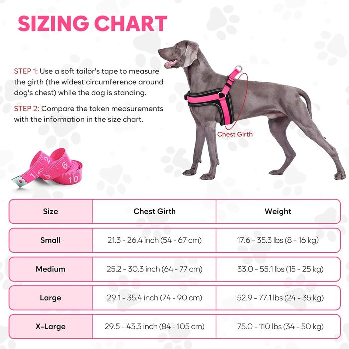 Світловідбиваючий жилет для собак BiPawTi середнього розміру, перезаряджається, жилет для собак зі світлодіодами, 3 режими світіння - світиться в темряві, шлейка для собак, для прогулянок, зелене світло (рожеве/червоне), XL