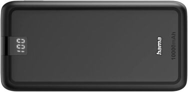 Powerbank Hama Performance 10 10000mAh: компактний акумулятор з USB-C та USB-A для зарядки телефону, планшета, Bluetooth-колонки