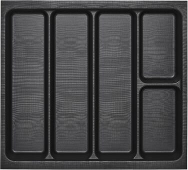 Органайзер Orga-Box I для столових приборів, багатофункціональний, 519x50x473 мм, кольору лави з перлинною структурою, для Tandembox Antaro/Intivo та ModernBox, для шафи 60 см, вставка в шухляду