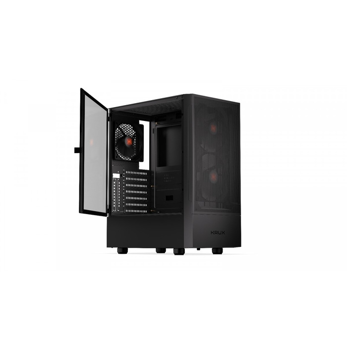 Корпус для ПК Krux Nadir Midi Tower ATX, вікно, чорний