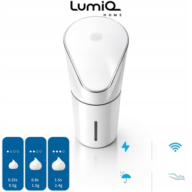 Автоматичний безконтактний дозатор для мила, настінний, 380 мл, USB-C