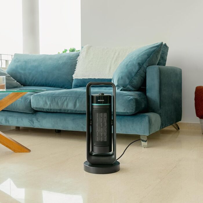 Керамічний обігрівач Cecotec ReadyWarm 2000 Max: поворотний дизайн, 2000 Вт, 3 режими, термостат, безпека
