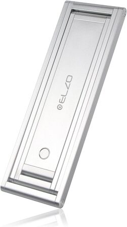 LED лампа настільна ELZO з регулюванням яскравості та гнучкою ніжкою, срібна