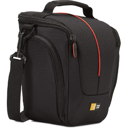 Сумка для камери Case Logic DCB306K SLR з ремінєм та ручкою, чорно-червона