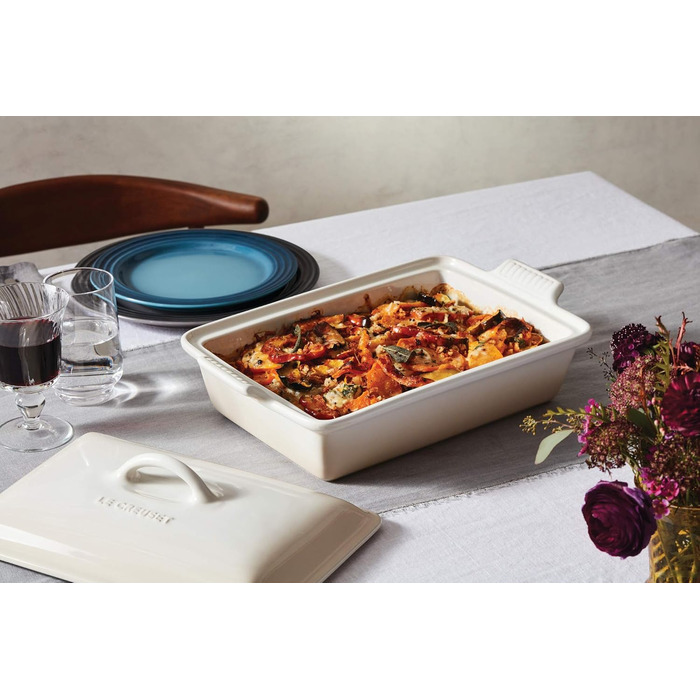 Каструля LeCreuset з керамічним покриттям, червона