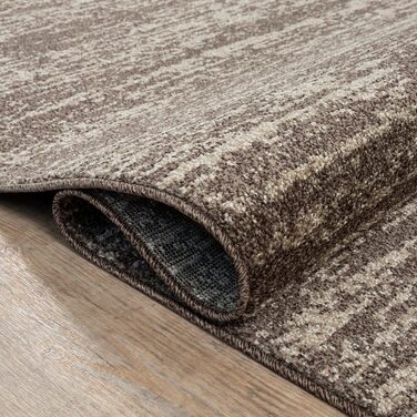 Килим SANAT Oslo для вітальні - сучасний дизайн, 80x150 см, коричневий