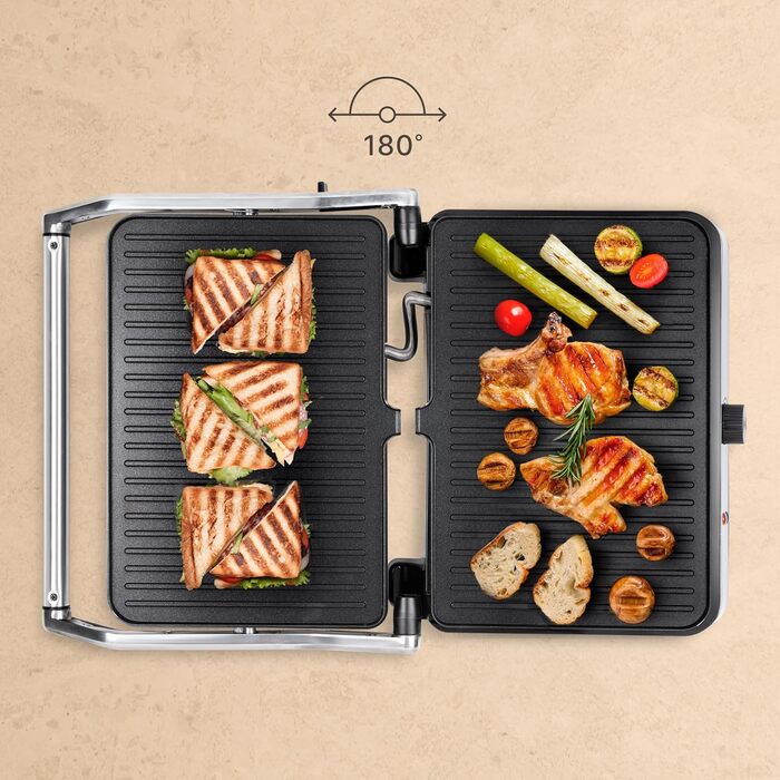 Ufesa Everest Electric Hot Plate with Touch Screen - 5 Programs, Timer & Adjustable Temperature