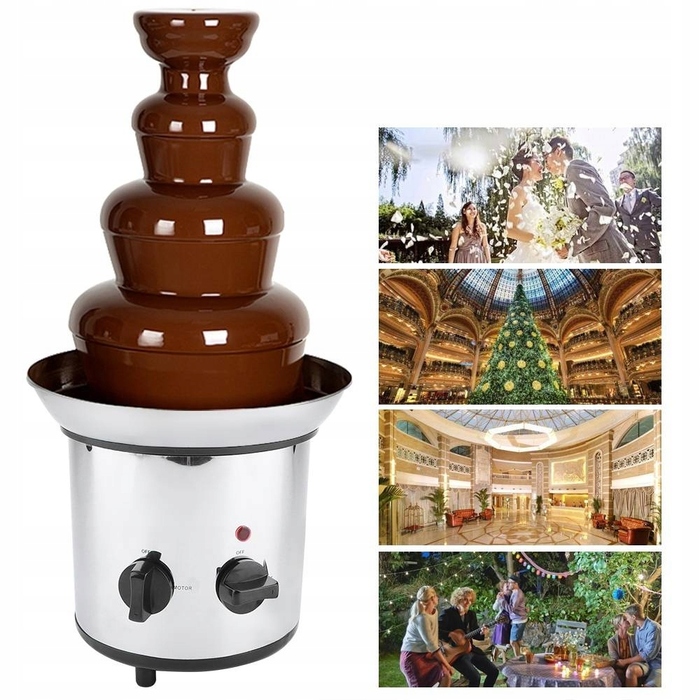 Фондюшниця для гарячого шоколаду — шоколадний фонтан