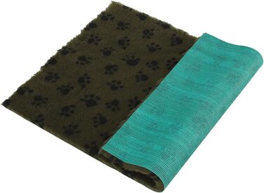 Медична ковдра для собак Medbed Premium: нековзна, швидковисихаюча, дихаюча та пральна (70 x 100 см, 100x140 см, колір оливковий)