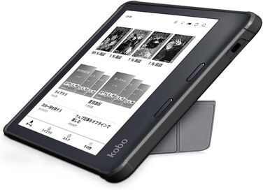 Чохол Acelive для Kobo Sage (8 дюймів) - захисний чохол для електронного читача з авто-функцією сну/пробудження, сірий