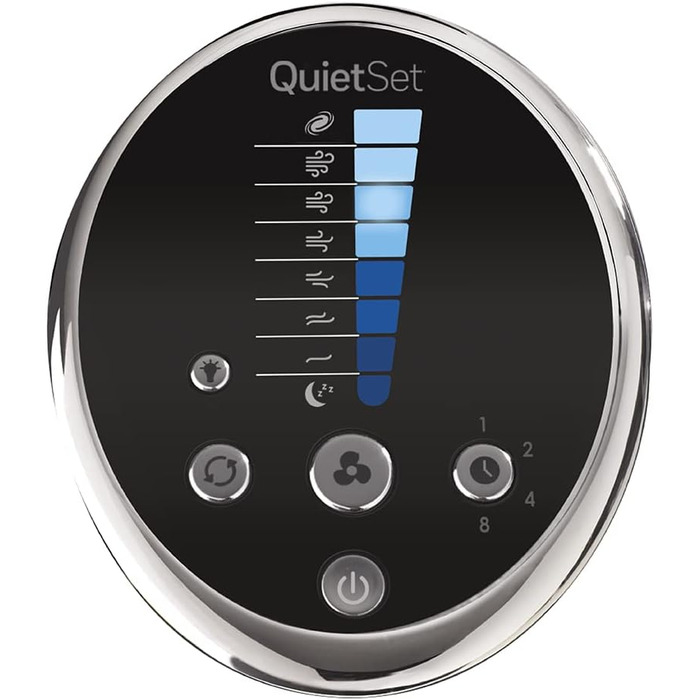 Вентилятор Honeywell QuietSet Tower HYF290 - Турбо вентилятор для дому з 5 швидкостями, осциляцією 80°, таймером та пультом дистанційного керування