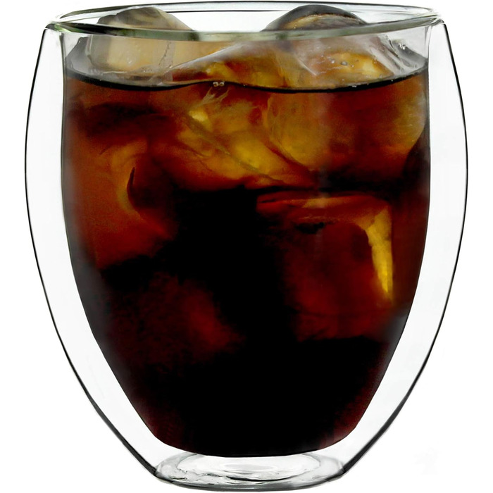 Created double-walled glasses 250ml 