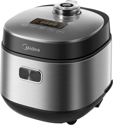 Рисоварка Midea 2л, 9 програм, антипригарна, пароварка, таймер, швидке приготування, для 1-3 осіб