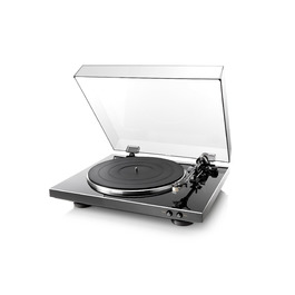 Програвач вінілу Denon DP-300F Premium (чорний) з автоматичним керуванням та вбудованим фонокоректором
