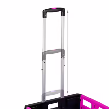 Relaxdays Folding Shopping Trolley with Lid
