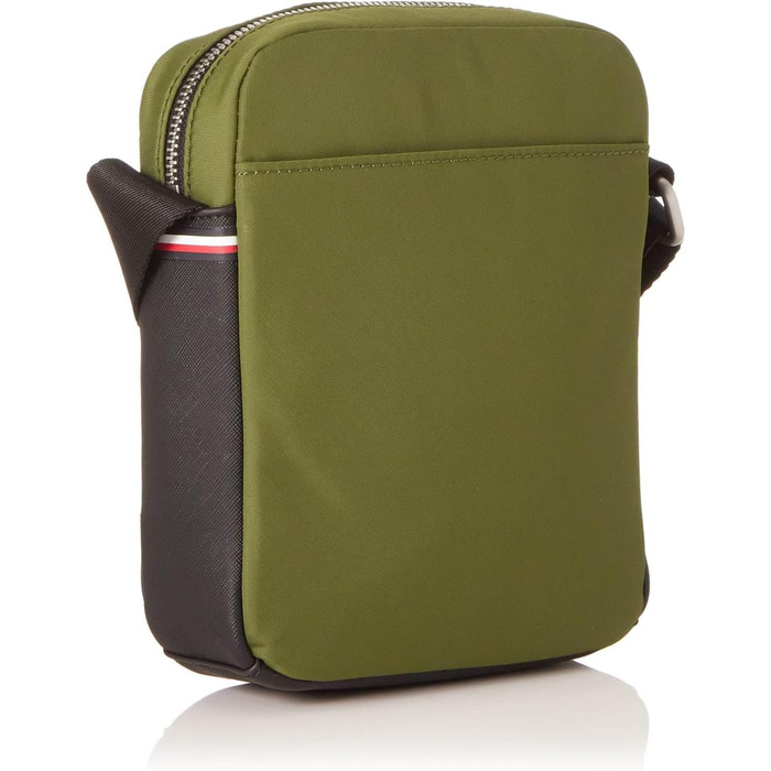 Чоловіча сумка-месенджер Tommy Hilfiger Elevated Nylon Mini Reporter (AM0AM10944), зелена (Mentor Green)