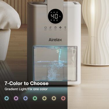 Електричний осушувач повітря Airelax 1000 мл з автовимкненням, тихий, для підвалу, спальні, ванної кімнати