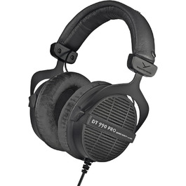 Навушники Beyerdynamic DT 990 PRO (250 Ом, чорні) - професійні для студійної роботи, міксування та мастерингу. Зроблено в Німеччині