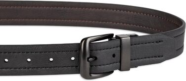 Чоловічий перекидний ремінь Dickies (30-32), чорний/коричневий, еластичний