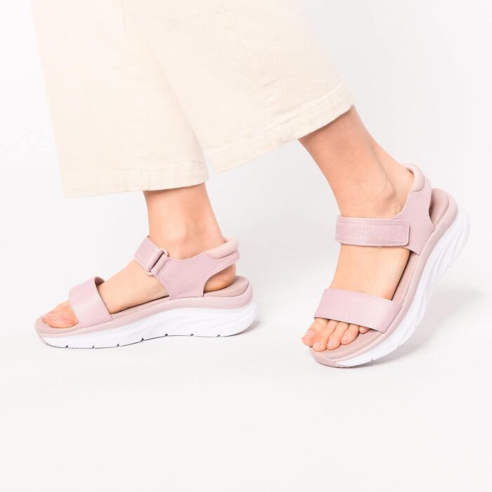 Сандалі жіночі Skechers D'Lux Walker New Block Blush Mesh 35 EU - зручні літні босоніжки