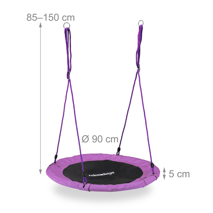 Relaxdays Bird Nest Swing 90 cm