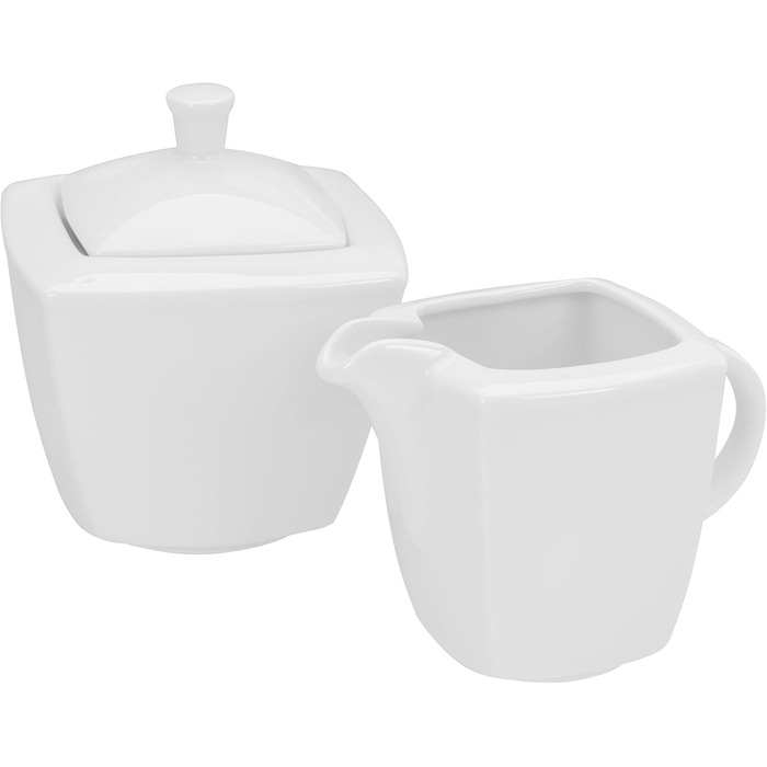Creatable 12330, Victoria white series, tableware set milk and sugar set 20cl, 2-piece