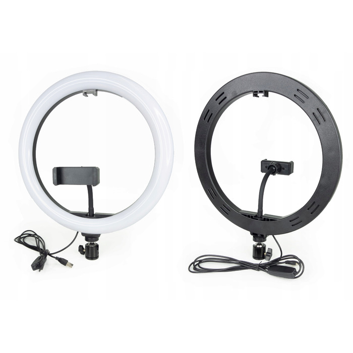 Кільцева LED-лампа 26 см зі штативом для фото та відео