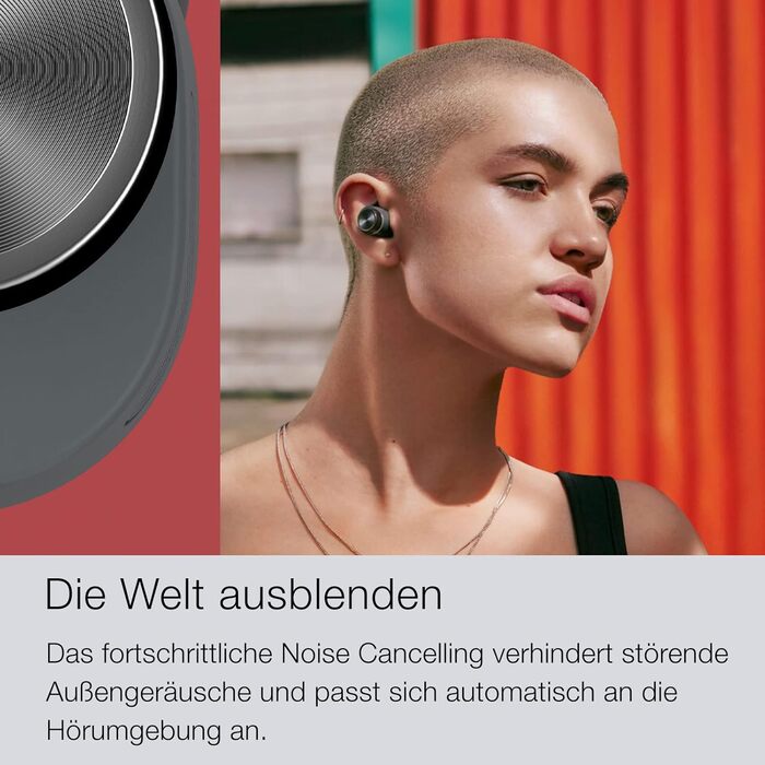 Навушники Bowers & Wilkins Pi5 S2 Storm Grey: бездротові, Bluetooth, ANC, aptX, мікрофон