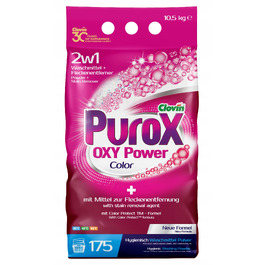 Пральний порошок Purox для кольорових речей, 10,5 кг