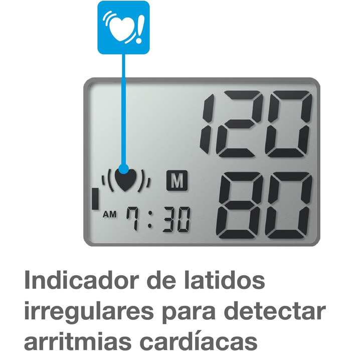 Тонометр Citizen CHU305 цифровий для дому з широкою манжетою (22-42 см), великим LCD-дисплеєм, функцією виявлення гіпертонії