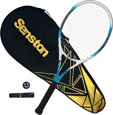 Тенісний ракетка Senston для професійних тренувань, 68.6 см (27 дюймів), синього кольору, для жінок та чоловіків