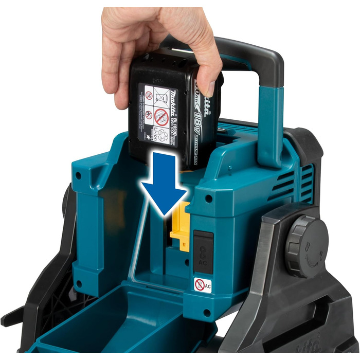 Світлодіодний прожектор Makita DML811 14,4-18В/230В, 3000 люмен, IP65, 3 режими яскравості, поворотний на 240°, без акумулятора та зарядного