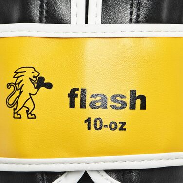 Боксерські рукавички Leone Flash-Box 1947, Unisex, 10 oz, жовті