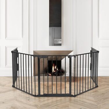 Вольєр для цуценят 8-секційний, вольєр для вигулу собак з захисним тентом, гнучкий та складаний вольєр для собак, загородження для цуценят, кроликів та дрібних тварин - 80 * 60 см (8 шт.)