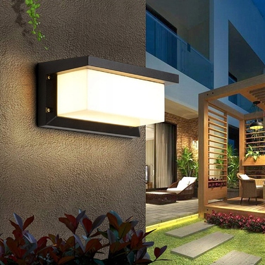 Зовнішній LED світильник 18 Вт, настінна світильна установка з алюмінію