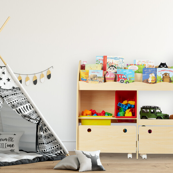 Relaxdays Toy Shelf for Children